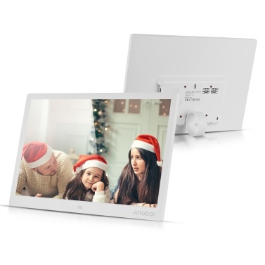 Andoer 15.4 Inch 1280 * 800 Resolution LED Digital Picture Photo Frame Photo Album