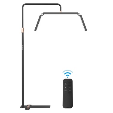 Andoer HD-M9X 40W Floor LED Video Light Foldable Fill Light Beauty Floor Moon Lamp