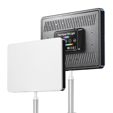 40W RGB LED Panel Light Professional Photography Video Light Bi-Color Temperature 3000K-6500K Adjustable Brightness Multiple RGB Modes High RA95+ with Ball Head Remote Control for Portrait Still Life 