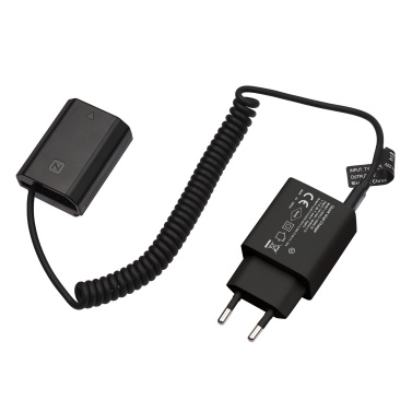 Andoer Type C NP-FZ100 Dummy Battery DC Coupler 20W PD Adapter Replacement for Sony Alpha A7S III A6600 A7 III A7R III A7R IV A9 A9 II A9R A9S