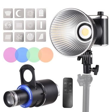 100W Focusing Video Light COB Light Photography Continuous Light