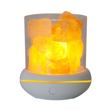 7 Colors LED Salt Lamp Himalayan Salt Stone Night Light  Aromatherapy Diffuser