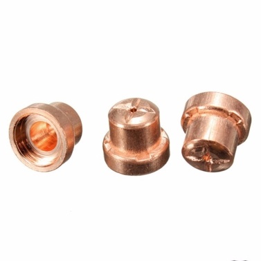 100Pcs Air Plasma Cutter Nozzles Electrodes Shielded-cups Gas Rings Consumables Kit Fit for PT-31 L-G-40 Cutting Torch
