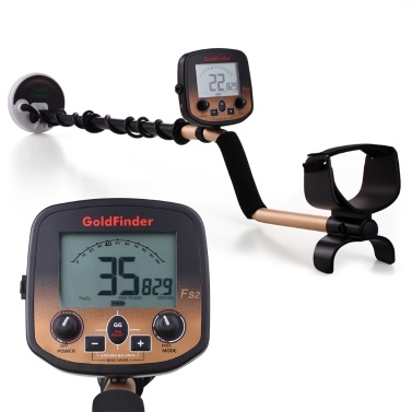 Portable Handheld Metal Detector Metal Finder Treasure Finder High Precisions Multipurpose Metal Detector with LCD Display Screen for Adults and Kids with 5 Inch+11 Inch Search Coil