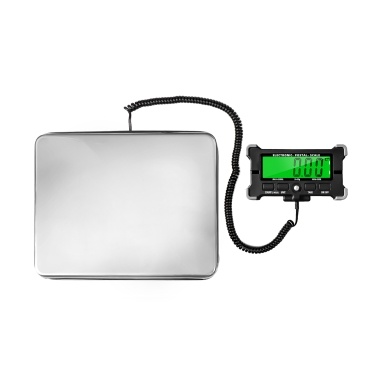 440 Lbs Electronic Postal Scale 0.05kg Precision Integrated Stainless Steel Digital Scale with LCD Backlight Display Shipping Scales with Auto off/ Data Hold/ Tare/ Count