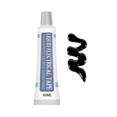 Liquid Insulation Electrical Sealant Tape Waterproof Tube Paste Ultraviolet Resistance Rubber Fixed Coat Insulating Sealing Glue Sealers for Lamp Electronic Element Hardware Circuit Board