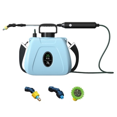 7L Rechargeable Shouldered Sprinkler Handheld Electric Sprayer Agriculture Tools Watering Can Atomizing Watering Bottle Water Sprayer Garden Plants Sprayer