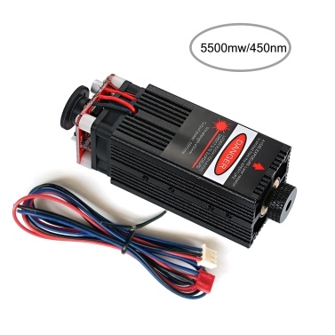 Laser Module 500mw / 405nm 500mw/ 2500mw/5500mw Focusable for CNC Engraving/ Laser Engraving
