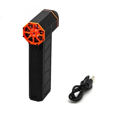 Handheld Ducted Turbofan 130,000RPM 52m/s Wind Speed Jet Fan 29mm Brushless Motor Lithium Violent Fan Portable Car Washer Multifunctional Dust Blower Keyboard Cleaning Tool Compatible with Makita Batt