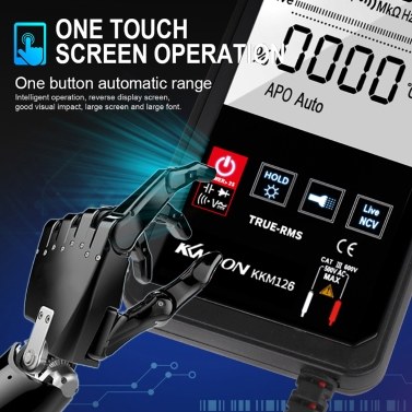 KKmoon KKM128 4.7 Inch Touching Color Screen Ultra-thin Multimeter