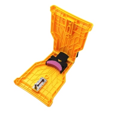 Chainsaw Sharpener Portable Chain Saw Sharpener Work Fast-Sharpening Stone Grinder Tools Yellow