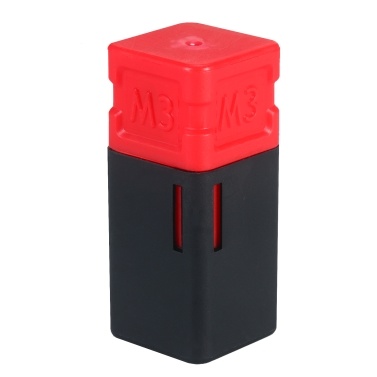 M12 Assorted Rivet Nut Gun Mandrel and Nose Piece Riveter Tip Metric Replacement Riveter Gun Part Threaded Mandrel For Hand Nut Rivet