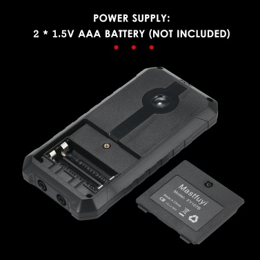 Super Slim Palm Size 3.3-inch LCD Digital Multimeter 6000 Counts True RMS Universal Meter