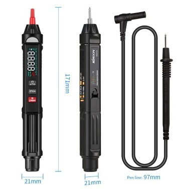 KKMoon Large Screen High Definition 1Hz~10MHz Portable Intelligent Multimeter(kkm99)