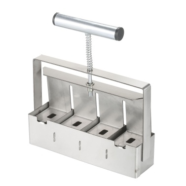 KKmoon Handheld Soil Blocker 2-Inch Soil Block Maker Soil Blocking Tool with Dibbles Dibbers for Garden Prep