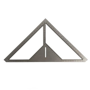 Multifunction Floor Drain Ruler Stainless Steel Thicken 45° Angle Tile Triangle-Ruler Flower Patterns Bricklayer Bathroom Measuring Tool