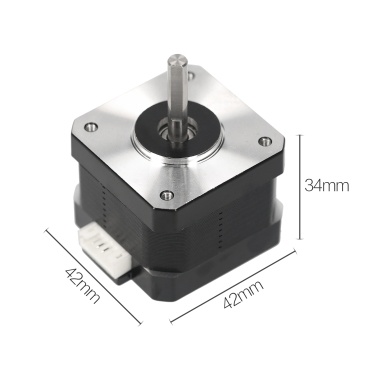KKmoon 42 Stepper Motor Nema17 Stepper Motor 2-Phase Stepping Motor Step Motor 42BYGH 1.6A Motor 4-Lead for 3D Printer SMT Machine 5PCS