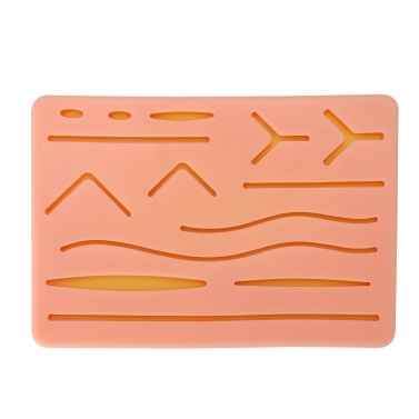 Surgicals Suture Exercise Training Kit Silicone Surgicals Skin Suture Training Module Kit Medical Model Surgicals Tools for Dermatologist Students