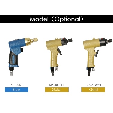 KKmoon Air Screw Driver Pneumatic Screwdriver Pistol Type Air Screwdriver with Self-Lock Chuck Forward & Reverse for Screwing and Unscrewing