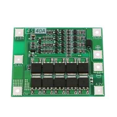 4S 40A Li-ion Cell Protections Board Enhance Version Lithium Batterys BMS Integrated Circuits Protective Board for Drill Motor