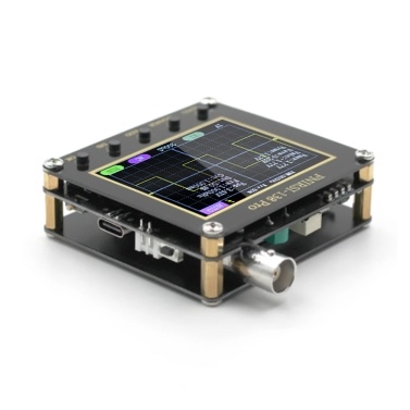 FNIRSI 138pro Handheld Portable Oscilloscope 2.4 Inch Display Multi-function Digital Oscilloscope One Button Auto Adjust PWM Square Waves Output Singles Automatic Normal Trigger Modes