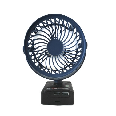 5inch 3 Leaves Fan Desktop Lithium Air Fan Practical Cordless Cooling Device Home Appliances