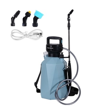 USB Rechargeable Shouldered Sprinkler Handheld Electric Sprayer Agriculture Tools Watering Can Atomizing Watering Bottle Water Sprayer Multifunctional Garden Plants Sprayer Window Cleaning Tool