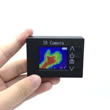 32 * 24 Pixel Infrared Sensors Portable Thermal Imager Handheld 1.8inch TFT Display 160*128 Resolution Clear Definition Imaging Camera -40℃ to 300℃ Temperature Measurement Instrument
