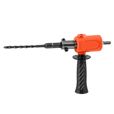 Electric Drill to Hammer Adapter, Portable Handheld Electric Drill to Hammer Conversion Head with Drill Bit, Lightweight Electric Drill to Hammer Converter, Conversion Head for Electric Drill, High Ha