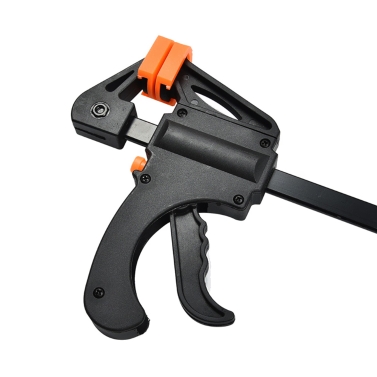 4/6/8 Inch Woodworking Bar Fast F Clamping Grip Quick Ratchet Release Squeeze Carpentry Wood Trigger Clamps Plate Hand Ratchet Bar Tool Clip