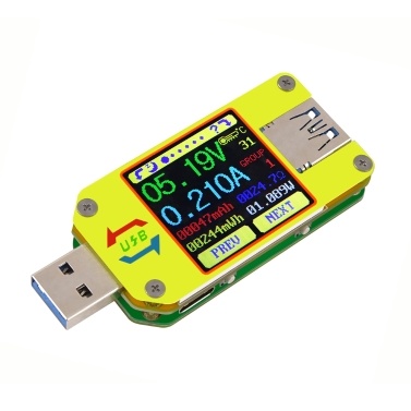 41% de réduction pour RD UM34 USB 3.0 Type C Couleur LCD Testeur de tension Voltmètre Ampèremètre Ampèremètre Câble de charge de la batterie Impédance Mesure de la résistance Communication Version seulement € 11,46 sur tomtop.com + livraison gratuite 41% de réduction pour RD UM34 USB 3.0 Type C Couleur LCD Testeur de tension Voltmètre Ampèremètre Ampèremètre Câble de charge de la batterie Impédance Mesure de la résistance Communication Version seulement € 11,46 sur tomtop.com + livraison gratuite