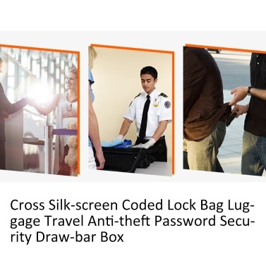 Cross Silk-screen Coded Lock