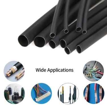 Heat Shrink Tubing Ratio 2:1 Heatshrink Tube 2.5mm Diameter & 2m Length