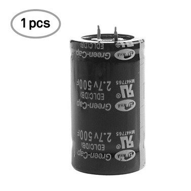 10pcs 2.7V 500F Capacitors Car Capacitor Farad Capacitor Super Farad  Capacitor 35*60mm