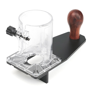 Professional Trimming Machine Balancing Plate Aluminum Alloy Edges Trimming Guide Versatile Milling Slotting Chamfering Bracket Practical Woodworking Tool for 65mm Trimmer