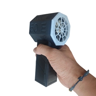 Handheld Jet Fan 700-800g High Thrust Violent Fan 50mm Brushless Motor Ducted Turbofan High Power Duct Fan Dust Blower Keyboard Cleaning Tool