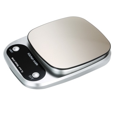 High Precision Digital Scale with Waterproof Surface 5kg/0.1g Portable Kitchen Scale Baking Scale