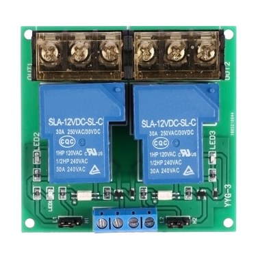 ON OFF Modulo Relè Dc 12v Pulsante di Auto-ripristino Ciclo Infinito Relè ad Anello Infinito con Funzione Start//Stop