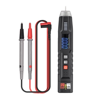 HABOTEST HT122 Pen Type Digital Multimeters Smart Handheld Multi-meter True RMS LCD Display 4000 Counts NCV Meter