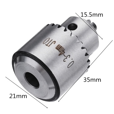 DC 12V-36V Lathe Press 555 Motor with Miniature Hand Drill Chuck and Mounting Bracket DIY Tool Set