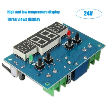 Intelligente digitale Thermostat-Temperaturregler-Thermometer-Hoch- und Tiefentemperaturanzeige