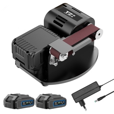 Automatic Electric Sharpener Small Household Chopper Shears Grinder Multifunctional Sanding Wheel Grinder Plug-in Lithium Dual-Use Belt Sander