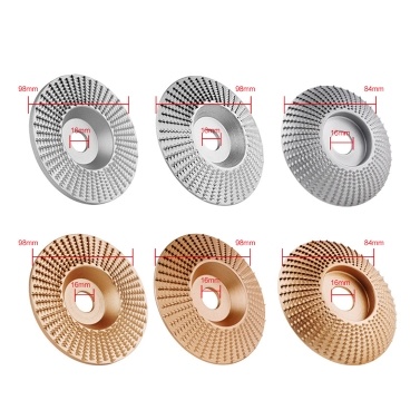 Sanding Carving Woodworking Angle Grinding Wheel  Rotary Tool Abrasive Disc For Angle Grinder Tungsten Carbide Coating Bore Shaping