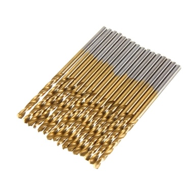 1.5mm-10mm Titanium Coated High-Speed Steel Drilling Bit Set for Wood/Plastic/Copper/Aluminium alloy/Stainless steel, 99 Pcs/Set