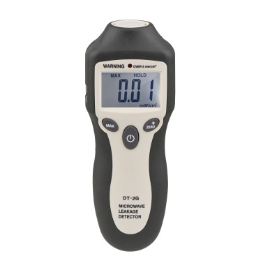DT-2G Handheld Microwave Leakage Detector High Precision Digital LCD Display EMF Meter Electromagnetic Radiation Tester with Auto Alarm No Need Recalibration