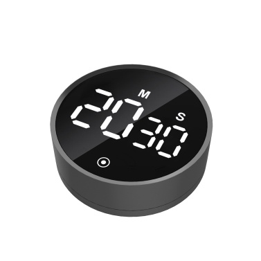 Countdown Timer Time-meter Magnetic Count Down & Count-up Digital-Calculagraph Volume & Brightness Adjustable Large LED Display Rotation Setting with Stopwatch Function Mute Mode for Kitchen Cooking L