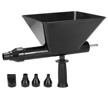 Electric Caulking Machine Door Window Grouting Device Mortar Automatic Filler 8mm Electric Drill Joint Cement Grouting Device with Four Replacement Nozzles