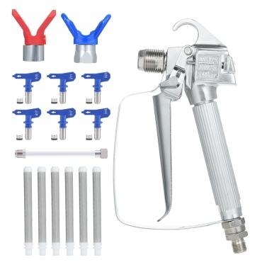 3600PSI High Pressure Airless Paint Sprayer Spray Tips for Airless Sprayer Reversible Airless Paint Sprayer Nozzle Tips 6 Pieces with 2PCS Nozzle Seats Airless Paint Sprayer Nozzles Set