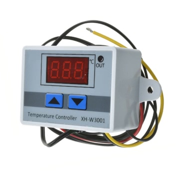 XH-W3001 Digital LED Pre-wire Cool/Hot Temperature Controller Thermostat Control Switch Probe with Sensor 220V/24V/12V