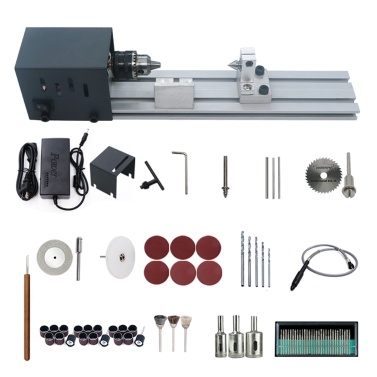 Mini Lathe Beads Polisher Machine Universal Set